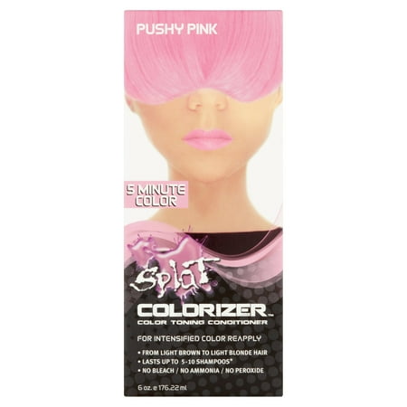 Splat Colorizer Pushy Pink Hair Color Toning Conditioner Walmart Com