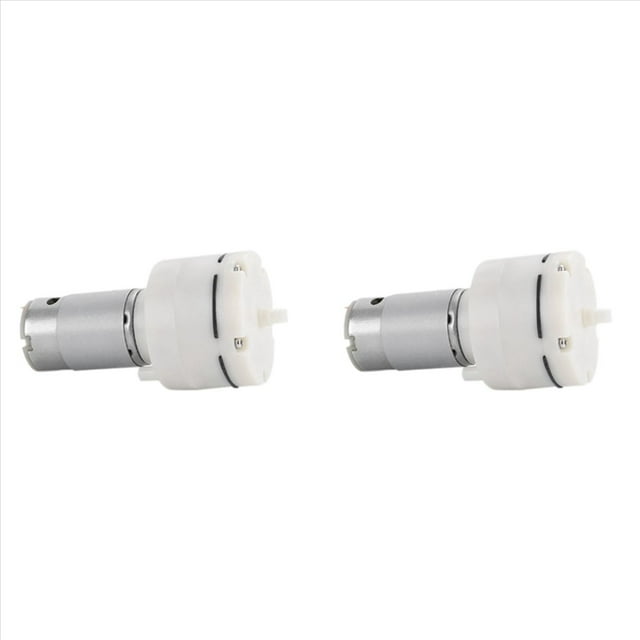 2X Motor de Bomba de Microvacío RS555, 12 V, 15 L/Min, Bomba de Aire Eléctrica de Bajo Ruido, Máquina de Recubrimiento Al Vacío, Bomba de Aire para Pecera