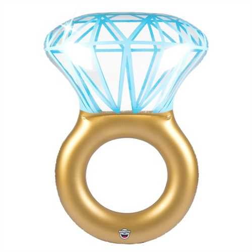 giant bling ring pool float