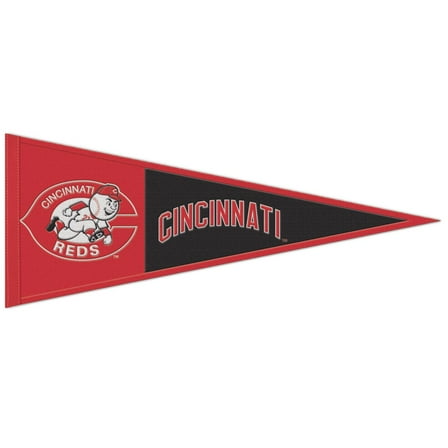 WinCraft Cincinnati Reds 13" x 32" Retro Logo Pennant