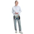 thumbnail image 7 of Honeii Travel Around The World Print Insulated Lunch Bag, Reusable Lunch Box for Adult, Leakproof Cooler Bag for Work Office Travel Picnic, 7 of 7