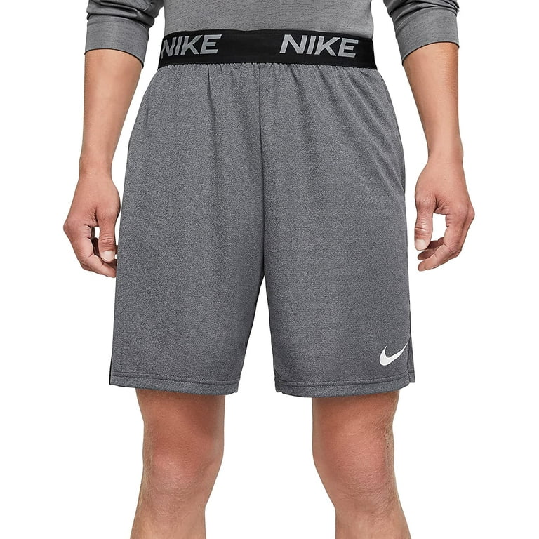 Montón de habla Caducado Nike Dri-FIT Knit Veneer Mens Training Shorts CZ1265-010 Size L -  Walmart.com