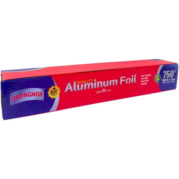 Strongmor Aluminum Foil Heavy Duty 500ft X 18in