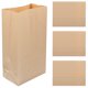 thumbnail image 1 of 20pcs Bag Kraft Paper Bag Free Vegetable Bag Bag Sundries Bolsa de almacenamiento, 1 of 6