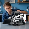 thumbnail image 4 of Bobcat Skid Steer Loader Building Block Set,APP Remote RC Control Loader Vehicle Construction Toy with 2.4GHz Multi-Player Mode 22004,1227 PCS, 4 of 6
