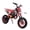 Red1, variant on Porfeet 49cc 2-Stroke Kids Dirt Bike, Gas Power Motocross, Off Road Mini Motorcycle, Children Pocket Motorbike with Front Rear Disc Brakes, Pull Start,Black
