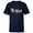 Navy, variant on Disney Mickey and Friends Donald Duck Energetic - Short Sleeve T-Shirt for Kids - Customized-Athletic Heather