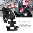 thumbnail image 3 of Radio Mount, Walkie Talkie Mount Black Fácil de Instalar Estable Portable Ajusticable Fuerte Durable Para Radios de dos, 3 of 7