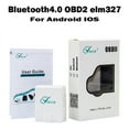 HMOONORY Elm327 Viecar Bluetooth 4.0 Obdii Obd2 Diagnostic Tool Adapter ...