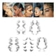 thumbnail image 5 of Etiquetas engomadas del borde del pelo del bebé Jinwen 5 piezas Etiquetas engomadas de la rayita, 5 of 8