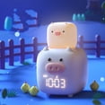 thumbnail image 5 of Dosaele Digital Alarm Clock, Kids Cute Cartoon Pig with Alarm Clock with Night Light, Large Led Display Digital Clock with Night Light, Plug-in Loud Bedroom Clock for Heavy Sleepers, 5 of 5