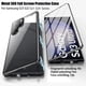 thumbnail image 2 of For Samsung Galaxy S24Ultra S22 S23 Ultra S23 FE Case Metal Alloy Magnetic 360° Full Surround Screen HD Glass Protection Cases, 2 of 5