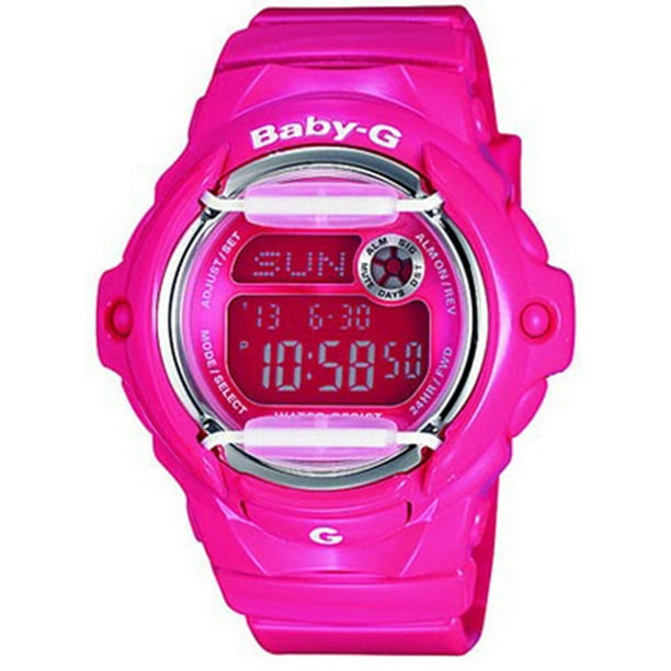 pink casio baby g watch