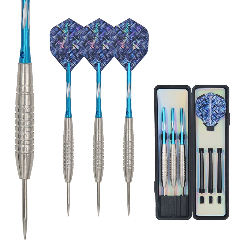 3PCS Professional Competition 23g Tungsten Steel Needle Tip Darts Set With Case 