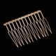 thumbnail image 5 of 40x Peines para El Cabello de Metal Deslizantes Peines Laterales para Accesorios para El Cabello de Bricolaje para Mujeres, 5 of 9