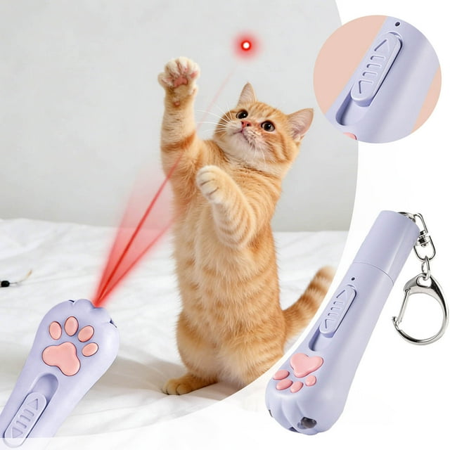 BotaniNest USB Charging Interactive Cat Projector Projector With Pattern Ideal For Indoor Cats