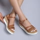 thumbnail image 4 of Amzcrzy Zapatos de mujer,Zapatos de mujer,Zapatillas de mujer, Sandalias de tacón negro con plataforma y cuña para mujer, zapatos casuales que combinan con todo, para verano. Sandalias Mujer Zapatill, 4 of 9