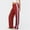 Red, variant on Hauaitttt Women Side Striped Track Pants Drawstring Waist Wide Leg Cargo Sweatpants Casual Loose Jogger Pants Womens Flare Leggings Drawstring Casual Pants Women Women Pants Casual Low Waist Women 's