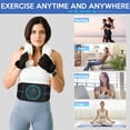 thumbnail image 2 of Portable Abdominal Massage, EMS Muscle Stimulator, Abdominal Toning Belt,  Flattening Belly, Adjustable Vibration Massage, Strengthen Belly Muscle, 2 of 6