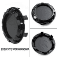 thumbnail image 4 of RhinoTuning OD 83mm/3.27in ID 76mm/2.99in Wheel Center Caps for Chevrolet GME #88963143, 4 of 5