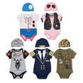 thumbnail image 2 of StylesILove Baby Boy Bodysuit and Hat - 2 Piece (80/6-12 Months, Police), 2 of 3