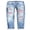 Sky Blue-104-1784, variant on Women's Loose Boyfriend Jeans Stretchy Ripped Distressed Denim Pants with Graphic Patchwork Designs Mom Jeans