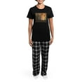 thumbnail image 4 of CafePress - West Highland Baby Pajamas - Women's Short Sleeve Print T-Shirt and Pants Dark Cotton Pajama Set, 4 of 7