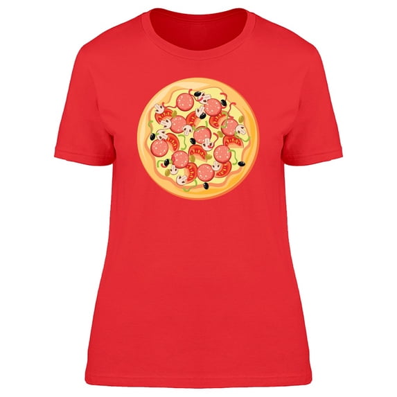 Sausage Pizza T-Shirt Men -Image by Shutterstock, Male Large