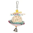 thumbnail image 4 of Edible Cake Bird Foraging  Cake Bird Foraging Toy  Treat Dispensing Bird Toy in the Form of a Cake Edible Soft Boredom ParakeetsShredding Chewing Toy for Cockatiel Budgie, 4 of 8