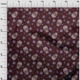 thumbnail image 3 of oneOone Silk Tabby Brown Fabric Skull Sewing Fabric By The Yard Printed Diy Clothing Sewing Supplies 42 Inch Wide-aA, 3 of 5