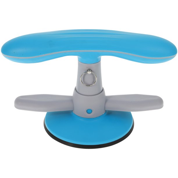 Creative Fitness Equipment Dispositivo de asistencia para abdominales Tipo aspirado Asistente de abdominales Entrenador abdominal para abdominales para el hombre en el hogar Mujer (Azul)