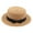 E, variant on Kids Girls Boys Summer Fedora Straw Hat - Wide Brim, Floppy, Beach Sun Cap Visor - Straw Material, Comfortable, Breathable, Fits 3 - 8 Years