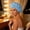 Light Blue, variant on Women Solid Satin Sleep Bonnet Wide Elastic Band Hair Care Cap Soft Silky Night Hat for Sleeping Shower Salon Home Use Multiple Colors Available Yellow