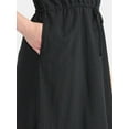 thumbnail image 3 of Time and Tru Women's Sleeveless Tiered Midi Dress, Sizes XS-XXXL, 3 of 4
