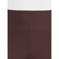 thumbnail image 3 of No Boundaries Faux Sueded Ankle Leggings, 27.5”Inseam, 1 or 2-Pack, Women's & Women's Plus Sizes XXS-4X, 3 of 6