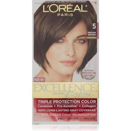 l oreal excellence creme hair color 5 medium brown 1 kit walmart l oreal excellence creme medium brown 5 1 each pack of 3 walmart l oreal excellence creme hair color 5 medium brown 1 kit walmart l oreal excellence creme medium brown 5 1 each pack of 3 walmart