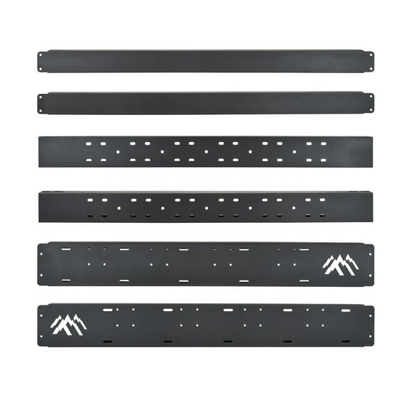 Westin Overland Cargo Rails 45in - Textured Black - 51-30005 Fits select: 2014-2016 TOYOTA TACOMA, 2013 TOYOTA TACOMA DOUBLE CAB