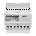 thumbnail image 1 of Power Meter, 7P 380V Low Energy Consumption 3 Phase Watt Meter  For Industry, 1 of 8