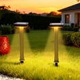 thumbnail image 1 of D.FAMILY Paquete de 2 Luces para Exteriores Solar, 1500 Lm, LED Impermeables para Jardín, 1 of 11