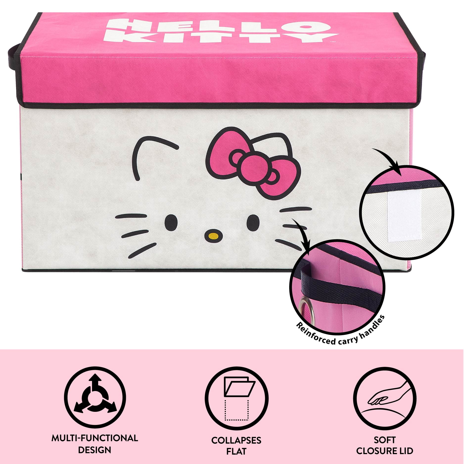 Hello Kitty 22.5" W x 13.5" H Storage Trunk