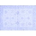 thumbnail image 1 of Ahgly Company Machine Washable Indoor Rectangle Oriental Blue Traditional Area Rugs, 3' x 5', 1 of 4