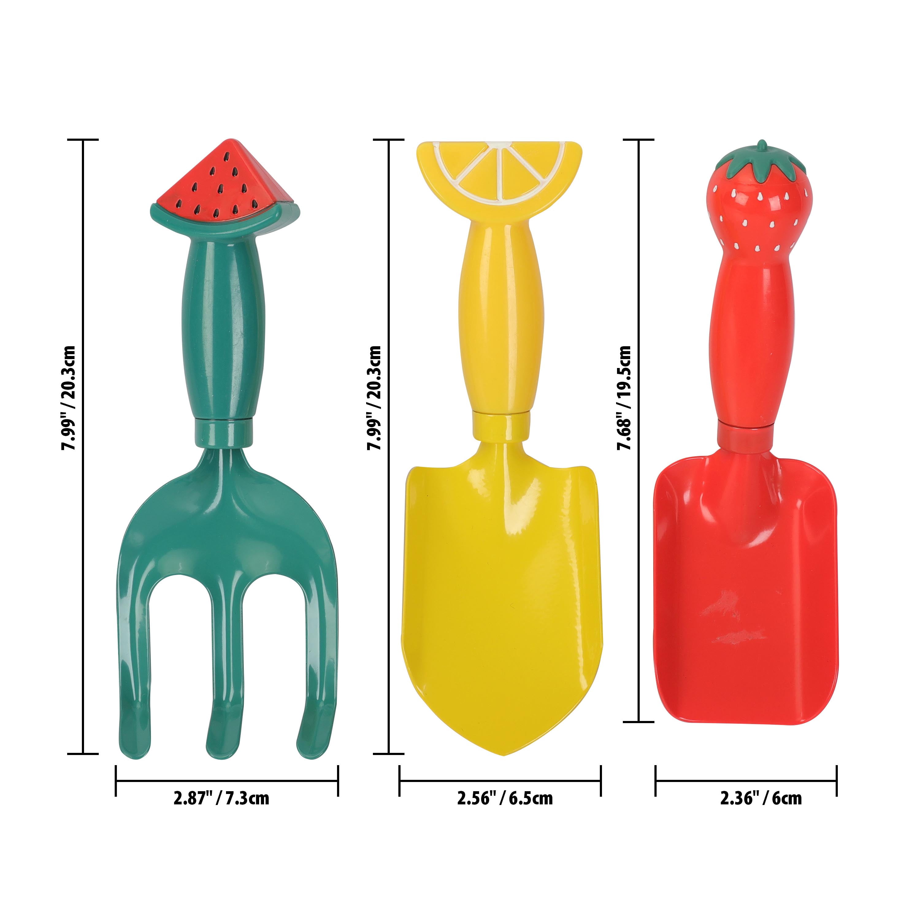 Expert Gardener 3 Piece Kids Hand Tool Set