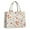 Pioneer Flower Floral-1, variant on Large Capacity Tote Bag,Pioneer Flower Floral Print Pattern Handbag Fashion Luxury Tote Bag,15.7"x13"x 5.1" Inches,Laptop Compatible