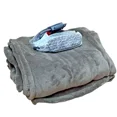 thumbnail image 2 of Sunbeam Royal Luxe Walnut Heated Personal Throw / Blanket, Cozy-Warm, Adjustable Heat Settings, 2 of 4