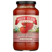 Muir Glen Organic Roasted Garlic No Sugar Added Pasta Sauce 23.5 oz Pack of 3