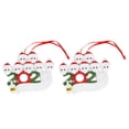 thumbnail image 5 of Adorno colgante de Navidad con nombre personalizado de miembros de la familia, 2 uds., colgante para árbol de Navidad, 7 cabezas, 5 of 5