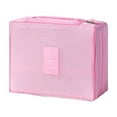 thumbnail image 2 of Cosmetic Organizer Bag Waterproof Makeup Case Double Layer Storage Portable Travel Toiletry Bag Large Capacity Beauty Accessories Organizer Compact Design, 2 of 5