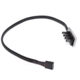 thumbnail image 2 of PWM de 4 piezas a 4 PWM Cable Adaptador Divisor en Y de Alimentación Del Ventilador con Funda para Computadora CUTICAT PWM Splitter Hub 4 Way, 2 of 6