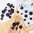 thumbnail image 3 of 40PCS 5 Sizes Black Silicone Stopper for Salt and Pepper Shakers 5.5/8.3/10.5/12.5/ 14mm Plug Stopper Replacement Insert Hole Plug Round End for Bottles Pipes Flower Pots Home Supplies, 3 of 9