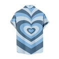thumbnail image 3 of Walmart+ Semaine Aqestyerly Chemises à Manches Courtes pour Hommes, Mode Décontractée Col Rabattu Imprimé Chemise Cardigan à Boutons, 3 of 3